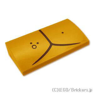 ���S �p�[�c �J�[�u �X���[�v 2 x 4 x 2/3 - C-3PO�̃`�F�X�g [ Pearl Gold / �p�[���S�[���h ] | LEGO�����i�� �o�� ����