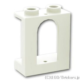 レゴ パーツ 窓枠 1 x 2 x 2 - キャッスル [ White / ホワイト ] | LEGO純正品の バラ 売り