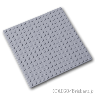 レゴ パーツ プレート 16 x 16 [ Light Bluish Gray / グレー ] | LEGO純正品の バラ 売り