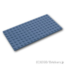 レゴ パーツ プレート 8 x 16 [ Sand Blue / サンドブルー ] | LEGO純正品の バラ 売り