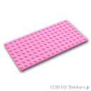 レゴ プレート パーツ 8 x 16 [Bright Pink/ブライトピンク] | LEGO純正品の バラ 売り