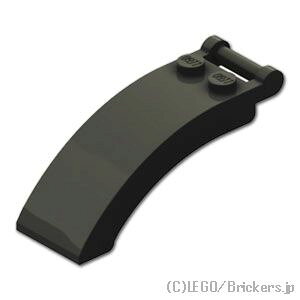 ���S �p�[�c �E�B���h�X�N���[�� 6 x 2 x 2 - �o�[�n���h�� [ Black / �u���b�N ] | LEGO�����i�� �o�� ����