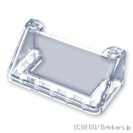 レゴ パーツ ウィンドスクリーン 3 x 6 x 2 [ Tr,Clear / トランスクリアー ] | LEGO純正品の バラ 売り…