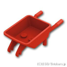 レゴ パーツ 一輪車 - ボディ [ Red / レッド ] | LEGO純正品の バラ 売り