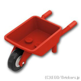 レゴ パーツ 一輪車 [ Red / レッド ] | LEGO純正品の バラ 売り