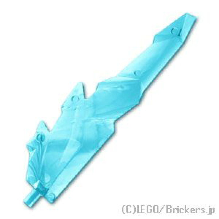 楽天市場】レゴ パーツ ソード - クリスタルの欠片 [ Tr,Lt Blue 