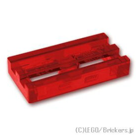レゴ パーツ タイル 1 x 2 - グリル [ Tr,Red / トランスレッド ] | LEGO純正品の バラ 売り