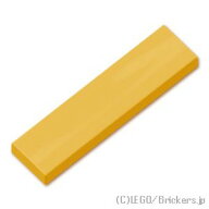 レゴ パーツ タイル 1 x 4 [ Pearl Gold / パールゴールド ] | LEGO純正品の バラ 売り