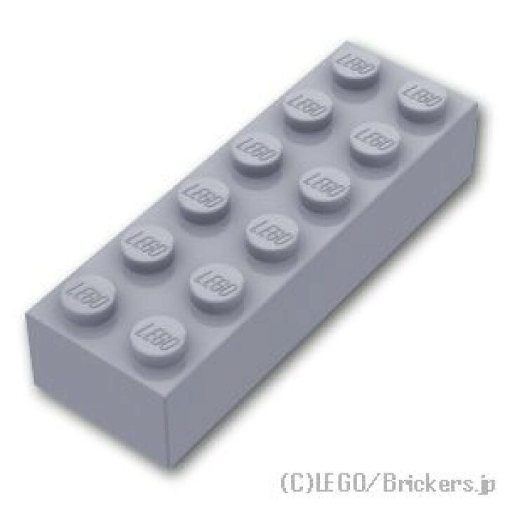 楽天市場】レゴ パーツ ブロック 2 x 6 [ Light Bluish Gray / グレー 