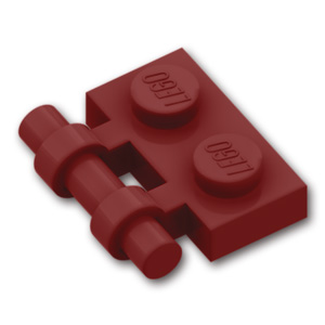 800円以上ご注文でメール便送料無料 レゴ プレート モデル着用＆注目アイテム パーツ 1 x 2 - Red LEGO純正品の スティック 新品 送料無料 バラ ダークレッド 売り Dark