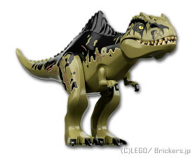 レゴ パーツ ギガノトサウルス - 恐竜 [ Olive Green / オリーブグリーン ] | LEGO純正品の バラ 売り