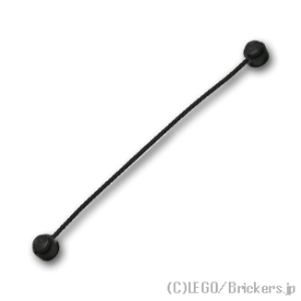 レゴ パーツ ストリング ロープ - 11L [ Black / ブラック ] | LEGO純正品の バラ 売り