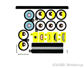 レゴ シール ステッカー ミニオン #75582 (10109432/6494198) | LEGO純正品
