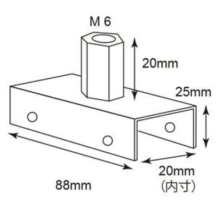 楽天市場】【メール便可】八幡ねじ 1×4材用金具 ワンバイ用 アジャスター金具 1バイ用(約19mm用) M6 : ホームセンターブリコ 楽天市場】【メール便可】八幡ねじ 1×4材用金具 ワンバイ用 アジャスター金具 1バイ用(約19mm用) M6 : ホームセンターブリコ