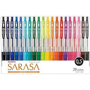 y[֑zZEBRA [u SARASA CLIP TTNbv0.5 WF{[y 20FZbg JJ15-20CA