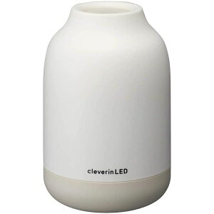 DOSHISHA ドウシシャ クレベリンLED 除菌・消臭器 ポット アイボリー CLGU-061IV