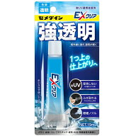 【メール便可】セメダイン EXクリア 耐UV透明 接着剤 強透明 19ml CA-120