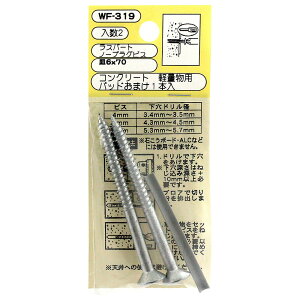 y[։zWAKI aCY RN[g yʗp Xp[g m[vOrX M6X70mm 2{ WF-319