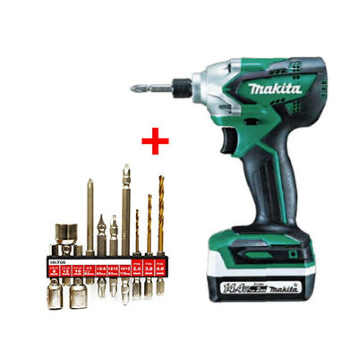 楽天市場】【充電ドライバー活用10点セット付】makita マキタ 14.4V  