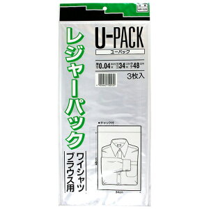 �O�F�Y�� U-PACK ���W���[�p�b�N ���C�V���c�E�u���E�X�p HR-528 ����0.04mm×��34cm×�c48cm 3����