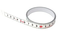 【メール便送料無料】新潟精機 快段目盛 貼れるメジャー 2m×13mm巾 PM-1320KD