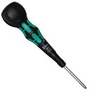 Wera ヴェラ ボールグリップ 1850 レーザーチップドライバー DARUMA +1×80mm green