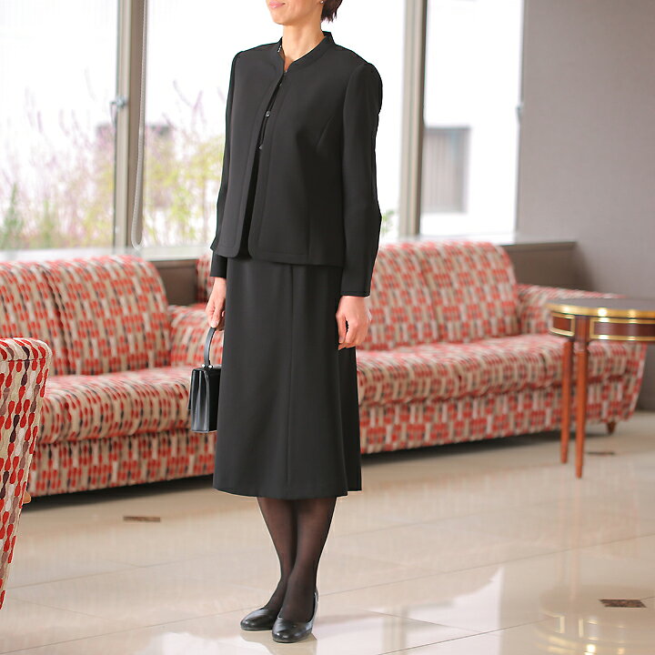 楽天市場 レンタル 礼服 女性 レンタル女性用ミセスブラックフォーマル 品番 Fb003 結婚式フォーマルレンタル 入学式フォーマルレンタル お通夜 冠婚葬祭 喪服女性フォーマルレンタル 礼服マタニティー 授乳ママ対応 喪服 大きいサイズ お葬式 レンタルコスチューム