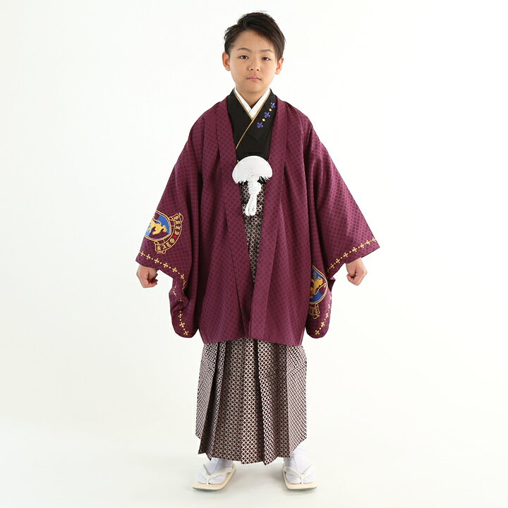 楽天市場】【レンタル】 小学生 男子 袴セット 卒業式 (HK_B02) 130cm 