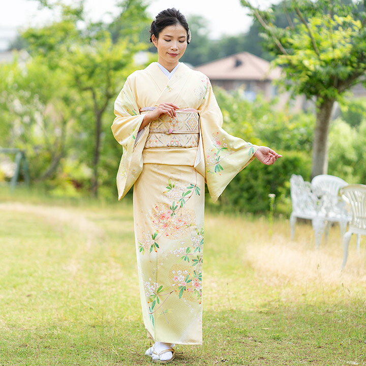 楽天市場】【レンタル】高級正絹 訪問着 フルセットレンタル 訪問着  