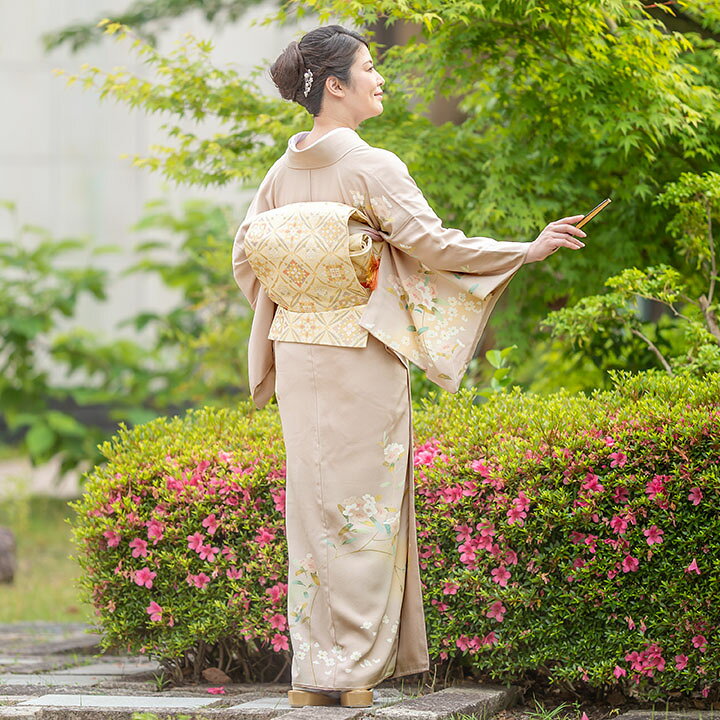 楽天市場】【レンタル】高級正絹 訪問着 フルセットレンタル訪問着  