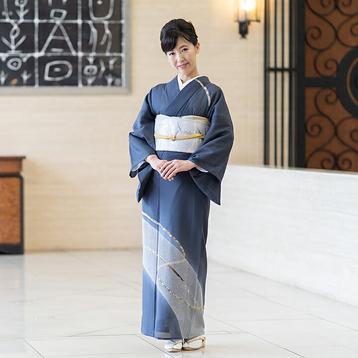 楽天市場】【レンタル】夏用 着物 絽 訪問着 フルセット 安い（ROHO 