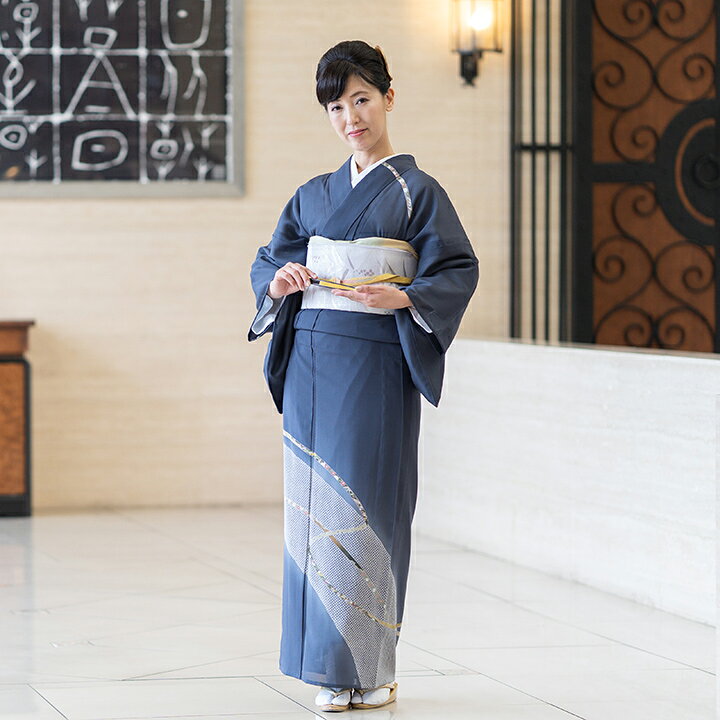 楽天市場】【レンタル】夏用 着物 絽 訪問着 フルセット 安い（ROHO 
