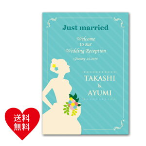 ウェルカムボード ポスター二次会 結婚式