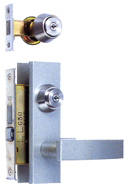 【玄関　鍵】TOSTEM(トステム)　玄関錠 バックセット51mm　【ドアノブ】【FSM-48】【交換用・取付用】【UR仕様】
