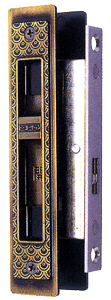 玄関　アルミサッシ用　鍵なし　戸先錠【FSKH-115U】