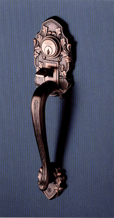 楽天市場】【玄関 鍵】古代（KODAI） 装飾玄関錠 コンテッサK-201