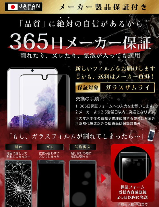楽天市場】Galaxy S20 フィルム 5G SCG01 SC-51A ガラスフィルム 全面 