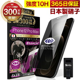 【覗き見防止】 iPhone12 Pro Max ガラスフィルム 反射防止 保護フィルム 10H ガラスザムライ プライバシー保護 液晶保護フィルム アイフォン iPhone 12 Pro Max ゲーム iPhone12ProMax TP01