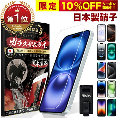 iPhone用ガラスフィルム