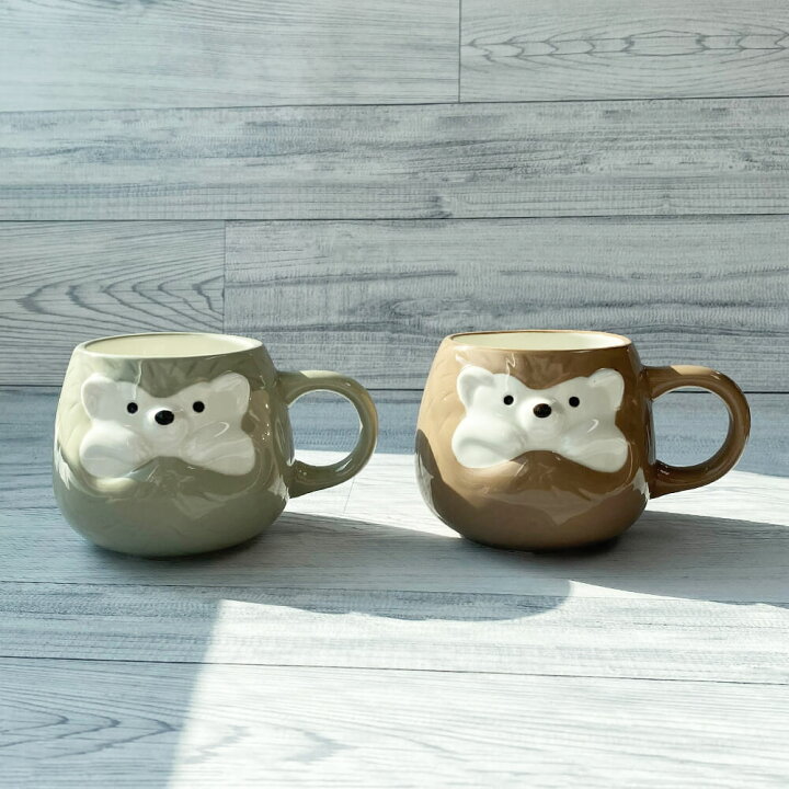 楽天市場 ギフト マグカップ かわいい 送料無料 ネコ マグ 猫 柴犬 ハリネズミ ハムスター 陶器 コーヒー カップ コップ ねこ 雑貨 焼き物 おしゃれ 男性 女性 誕生日 プレゼント 女友達 彼女 妻 還暦 定年 退職 祝い お中元 Happyストアー