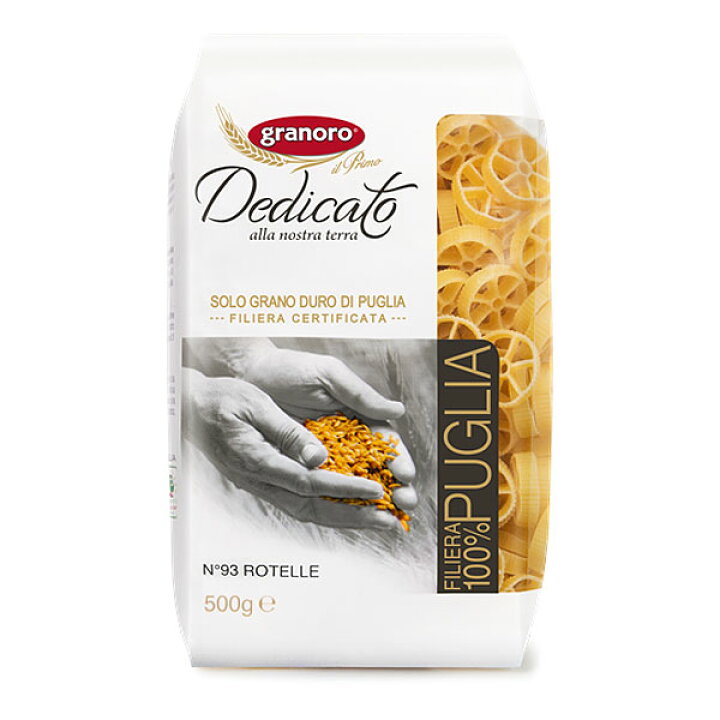 楽天市場 かわいいパスタ 珍しい 楽しい ロテッレ ショートパスタ マカロニ イタリア産 グラノーロ 500g Rotelle Pasta Granoro Dedicato 車輪形 ショートパスタ 本格 こだわりパスタ １００ プーリア 最高級セモリナ粉使用 オリーブ カンパニー By Bridges