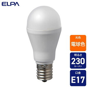 ELPA �����d�� LED�d�� �~�j�N���v�g���` 4901087219834 LDA2L-G-E17-G4102