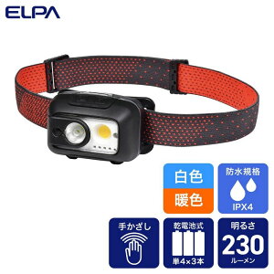 ELPA �����d�� LED�w�b�h���C�g 4901087223152 DOP-HD710T