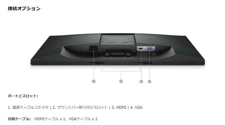 楽天市場】【開封済み・未使用品】 DELL デル PCモニター セール 