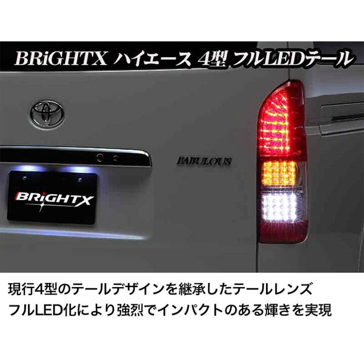 楽天市場】【お得なクーポン】トヨタ ハイエース 200系 SL-S 流れる 