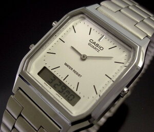 �����[���֔z����CASIO/�A�i���O���f�W�^�����f���y�J�V�I�zAQ-230A-7DMQ �z���C�g������ ���^���o���h �C�O���f���y���s�A���i�z