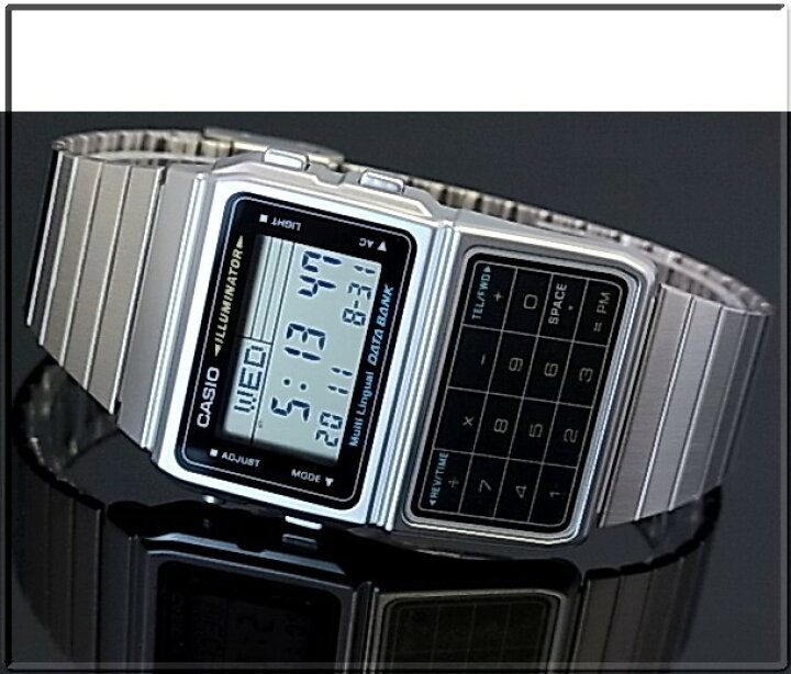 楽天市場】CASIO/Data Bank【カシオ/データバンク】DBC-611-1 シルバー 