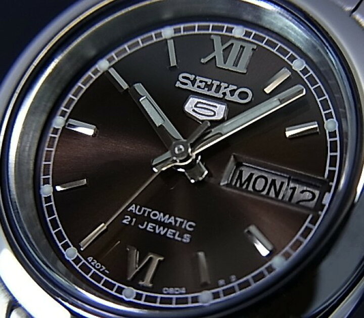 楽天市場】SEIKO/オートマチック【セイコー/自動巻】レディース腕時計【SEIKO5/セイコー5】メタルベルト ブラウン文字盤 セイコーファイブ SYMK25K1 海外モデル【並行輸入品】 : BRIGHT