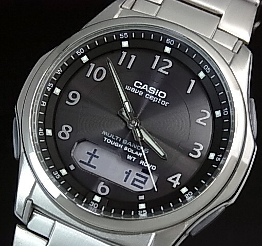 楽天市場】CASIO/Wave Ceptor【カシオ/ウェーブセプター】メンズ腕時計