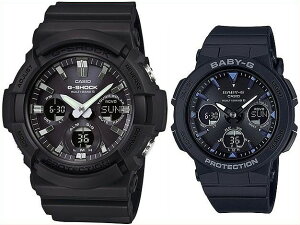 CASIO/G-SHOCK/Baby-G�y�J�V�I/G�V���b�N/�x�r�[G�z�\�[���[�d�g�r���v �y�A�E�H�b�` ���o�[�x���g �u���b�N(�������K�i)GAW-100B-1AJF/BGA-2500-1AJF